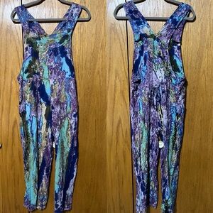 Sacred Threads Blue and Purple Jumpsuit